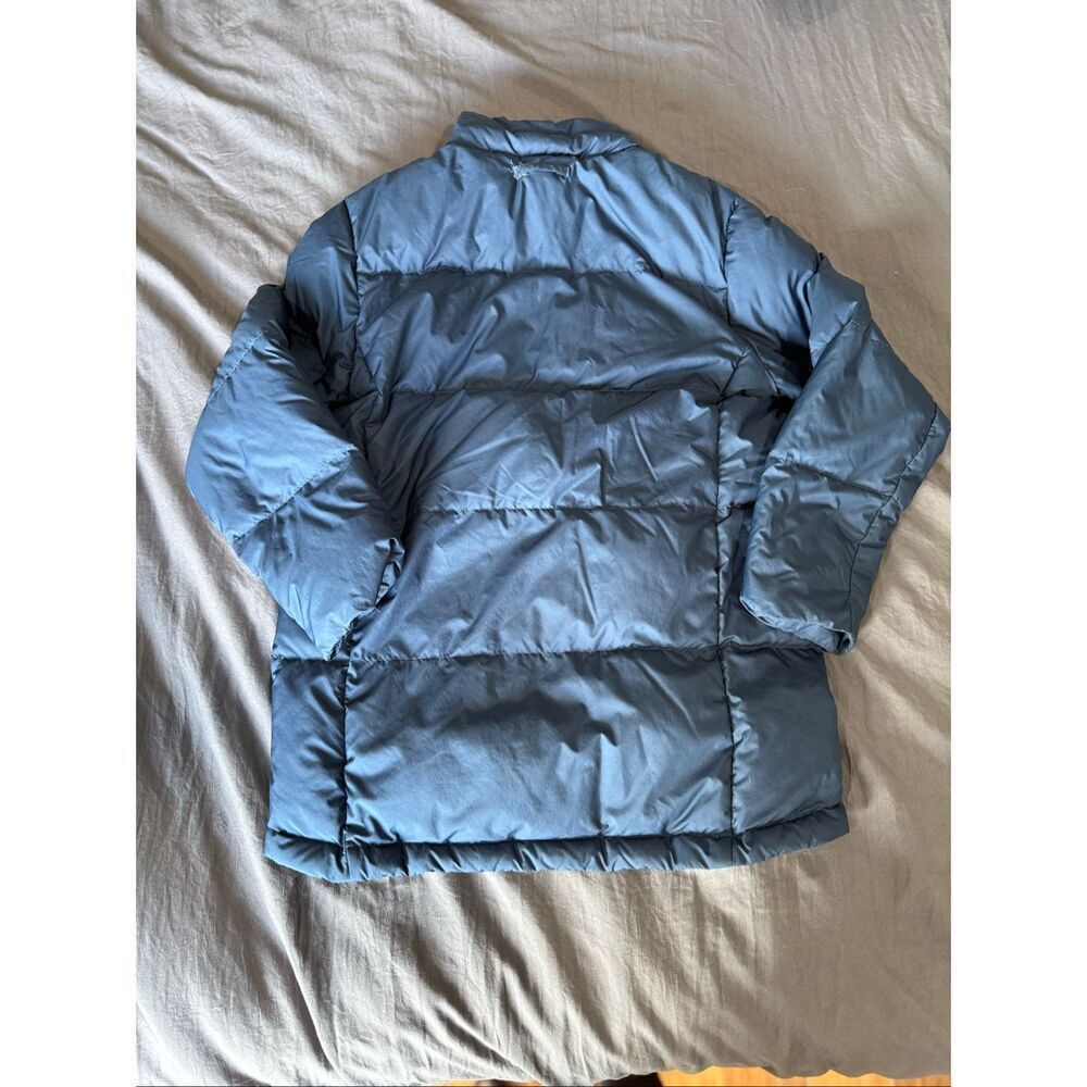 Patagonia Vintage Goose Down Blue Puffer Jacket Boys  Medium - Picture 9 of 13